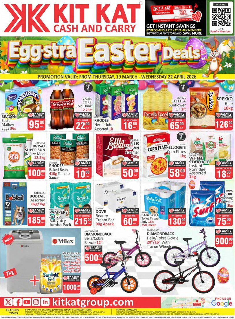 Kit Kat Cash & Carry retail campaign artwork