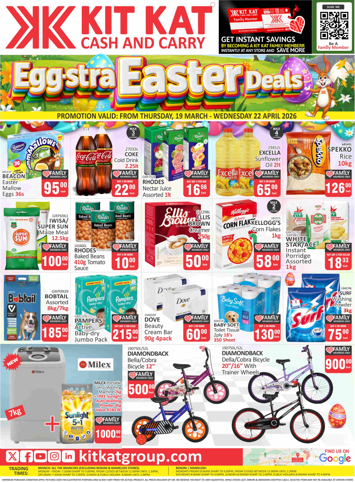 Kit Kat Cash and Carry Eggstra Easter Deals catalogue cover