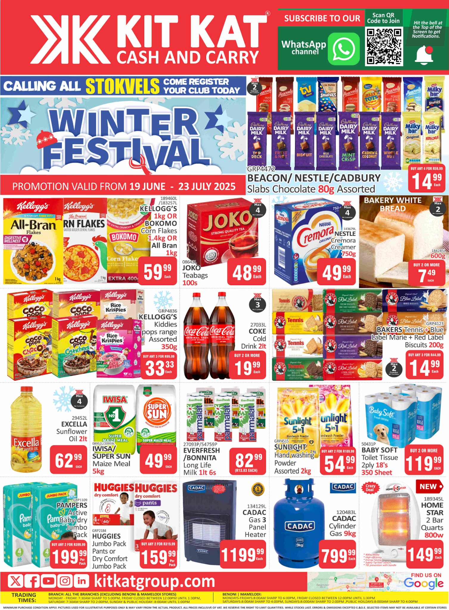 Kit Kat Cash and Carry Winter Festival catalogue cover